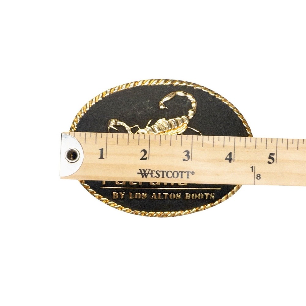 Los Altos Boots Patrulla 81‎ Scorpion Extra Large Western Belt Buckle - Picture 4 of 7